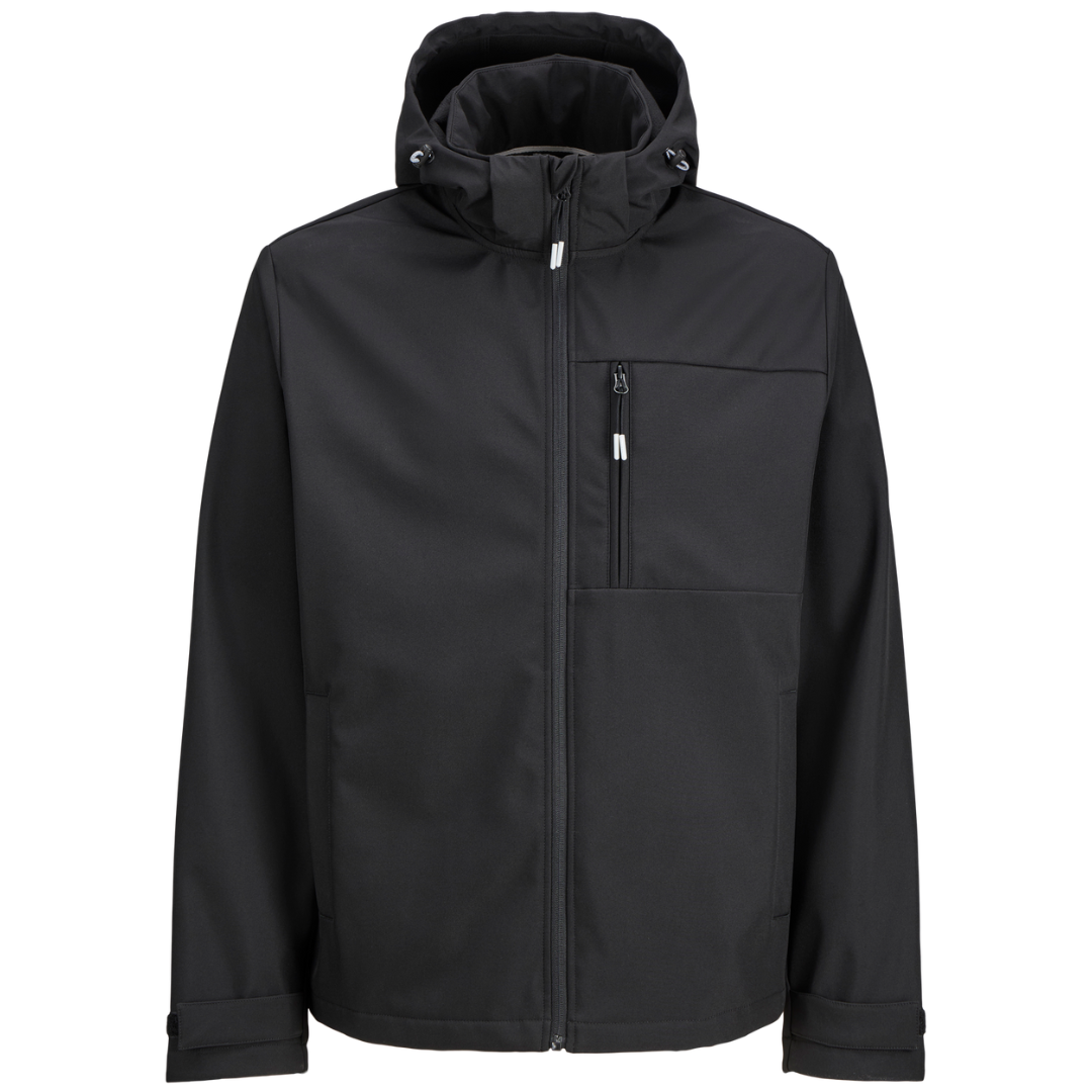 J&J Crna Muška Jakna  JJTHATCHER SOFTSHELL